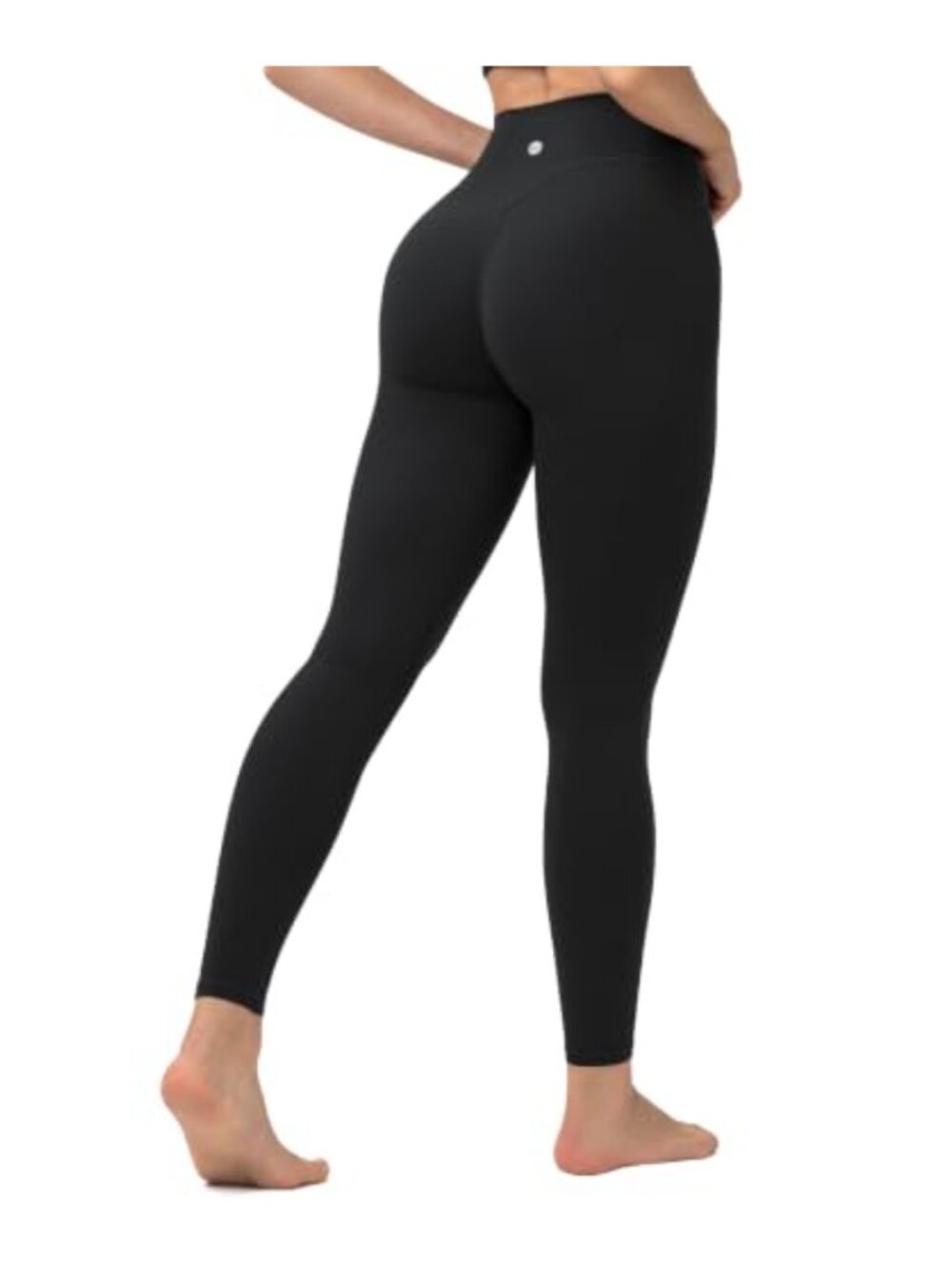BareLuxe Scrunch Butt Workout Leggings High Waisted No Front Seam 25"